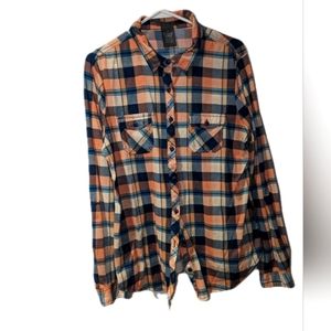 Suzy Shier Plaid Western Top